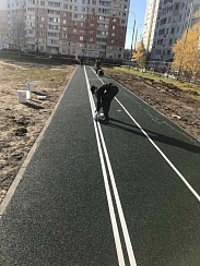 Нанесение разметки